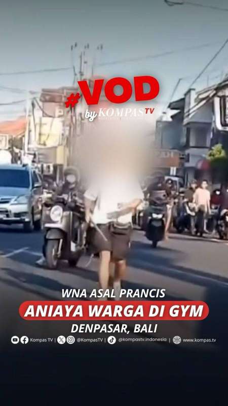 WNA ASAL PRANCIS ANIAYA WARGA DI GYM DENPASAR, BALI