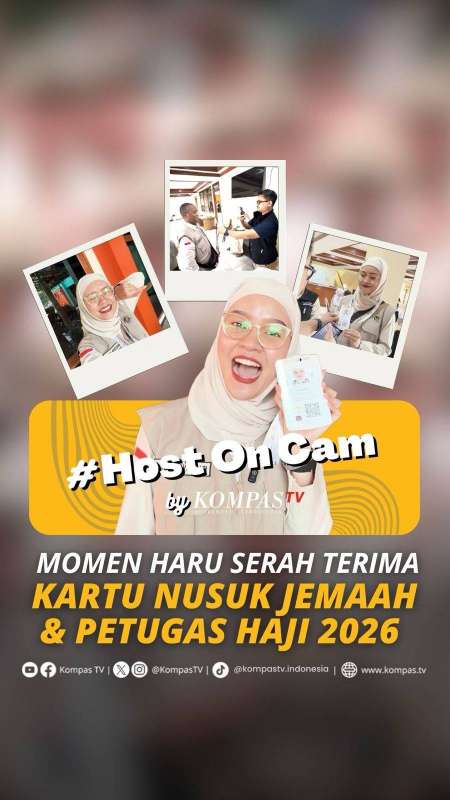 MOMEN HARU SERAH TERIMA KARTU NUSUK JEMAAH & PETUGAS HAJI 2026