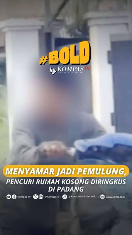 MENYAMAR JADI PEMULUNG, PENCURI RUMAH KOSONG DIRINGKUS DI PADANG 