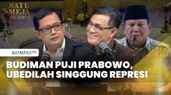 Beda Pendapat Budiman Sudjatmiko VS Ubedilah Badrun: Prabowo Terbuka Atau Anti-Kritik?  | SATU MEJA