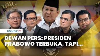 Presiden Prabowo Anti Kritik? Dewan Pers Soroti Sinyal Tak Sinkron | SATU MEJA
