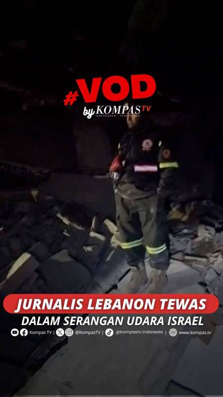 JURNALIS LEBANON TEWAS DALAM SERANGAN UDARA ISRAEL
