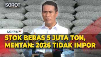 [FULL] Pertama Dalam Sejarah! Mentan Amran Umumkan Stok Beras RI Capai 5 Juta Ton: Tidak Perlu Impor