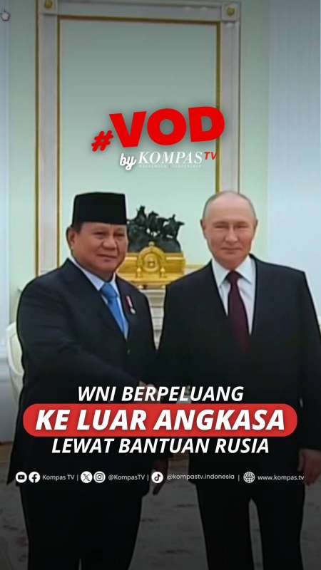 WNI BERPELUANG KE LUAR ANGKASA LEWAT BANTUAN RUSIA