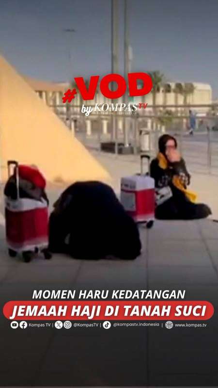 MOMEN HARU KEDATANGAN JEMAAH HAJI DI TANAH SUCI