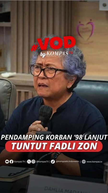 PENDAMPING KORBAN TRAGEDI 1998 LANJUT TUNTUT FADLI ZON