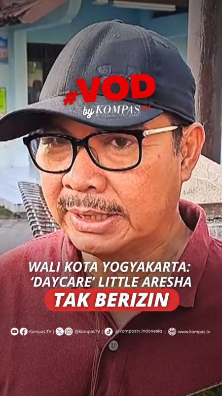 Dugaan Kekerasan Anak, Wali Kota Yogyakarta Sebut Daycare Little Aresha Tak Berizin 
