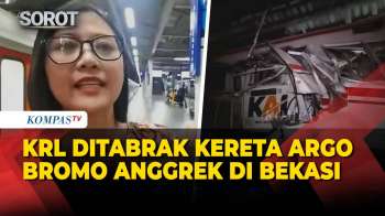 BREAKING NEWS! Evakuasi Korban Imbas KRL Ditabrak Kereta Argo Bromo Anggrek Di Bekasi