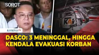 BREAKING NEWS! Dasco: Korban Tabrakan Kereta Di Bekasi Timur Jadi 3 Orang, Evakuasi Terkendala