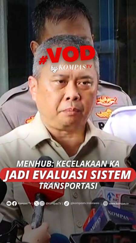 MENHUB: KECELAKAAN KA JADI EVALUASI TRANSPORTASI