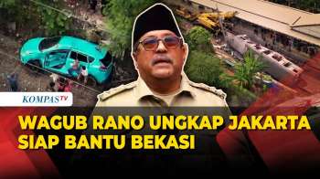 Wagub Rano Ungkap Jakarta Siap Turun Tangan Bantu Bekasi Tangani Kecelakaan Kereta