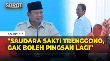 Canda Prabowo Ke Trenggono Dan Kapolri: Enggak Boleh Pingsan Lagi, Makin Kurus Kau