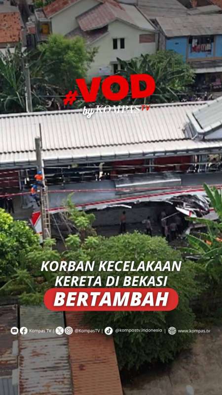 KORBAN KECELAKAN KERETA DI BEKASI BERTAMBAH
