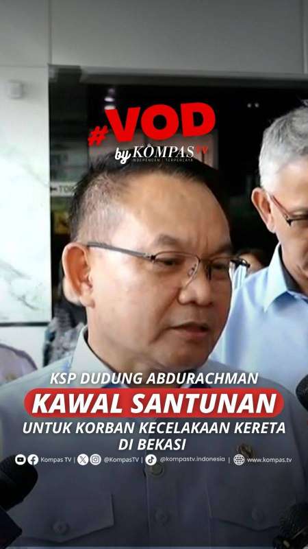 KSP DUDUNG ABDURACHMAN KAWAL SANTUNAN UNTUK KORBAN KECELAKAAN KERETA DI BE KASI