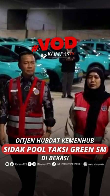 DITJEN HUBDAT KEMENHUB SIDAK POOL TAKSI GREEN SM DI BEKASI
