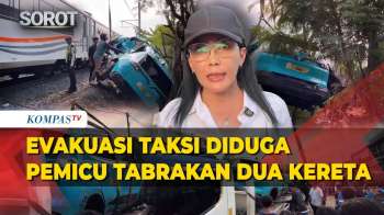 Taksi Listrik Diduga Pemicu Kecelakaan Kereta Dievakuasi, Rieke PDIP Bilang Begini!
