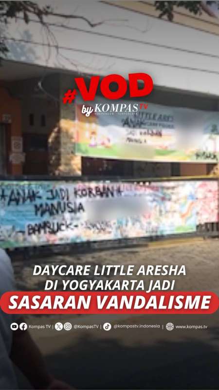 DAYCARE LITTLE ARESHA JADI SASARAN VANDALISME