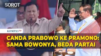 Canda Prabowo Ke Pramono Di Panggung Hari Buruh: Bowonya Sama, Partainya Lain Enggak Apa