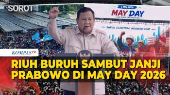 [Full] Riuh Buruh Sambut Janji Presiden Prabowo Di Panggung May Day 2026 Monas
