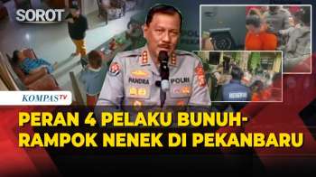 Begini Peran Keji 4 Pelaku Bunuh-Rampok Nenek Di Pekanbaru