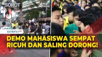 Sempat Memanas! Demo Mahasiswa Di Kementerian Pendidikan Ricuh Saat Wamendikti Temui Massa
