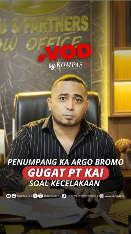 PENUMPANG KA ARGO BROMO GUGAT PT KAI SOAL KECELAKAAN
