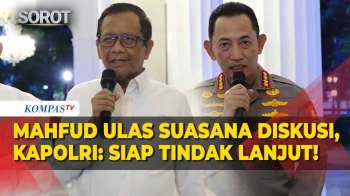 Mahfud Ungkap Diskusi Akademik dengan Presiden, Kapolri Siap Tindaklanjuti Reformasi