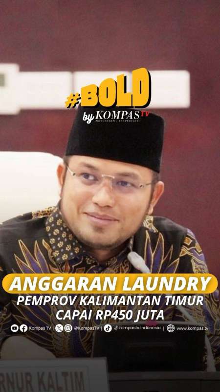 ANGGARAN LAUNDRY PEMPROV KALIMANTAN TIMUR CAPAI RP450 JUTA 