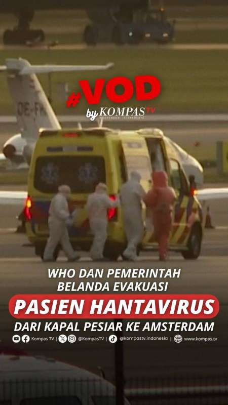 WHO DAN PEMERINTAH BELANDA EVAKUASI PASIEN HANTAVIRUS DARI KAPAL PESIAR KE AMSTERDAM