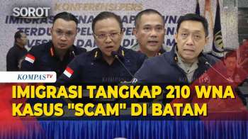 Terbongkar! Imigrasi Tangkap 210 WNA Terduga Pelaku Scam Di Batam