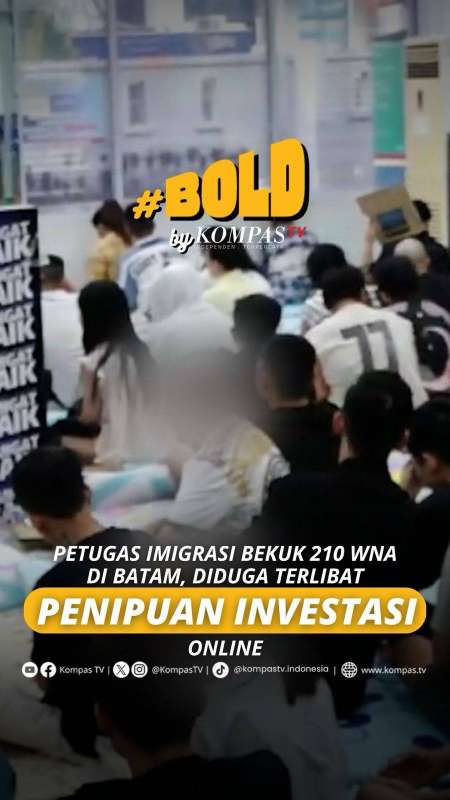 PETUGAS IMIGRASI BEKUK 210 WNA DI BATAM, DIDUGA TERLIBAT PENIPUAN INVESTASI ONLINE 