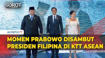 Momen Prabowo Disambut Presiden Filipina Ferdinand Marcos Jr di KTT ASEAN
