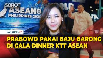 Prabowo Pakai Baju Barong Saat Hadiri Gala Dinner KTT ke-48 ASEAN di Filipina