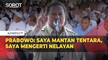 [Full] Pidato Lengkap Prabowo di Gorontalo: Saya Mantan Tentara, Saya Mengerti Nelayan
