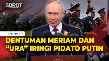 [Full] Pidato Vladimir Putin di 81 Tahun Hari Kemenangan Rusia, Disambut Dentuman Meriam