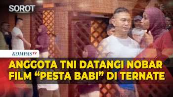 Nobar Film “Pesta Babi” Di Ternate Dibubarkan Anggota TNI, Ini Alasannya