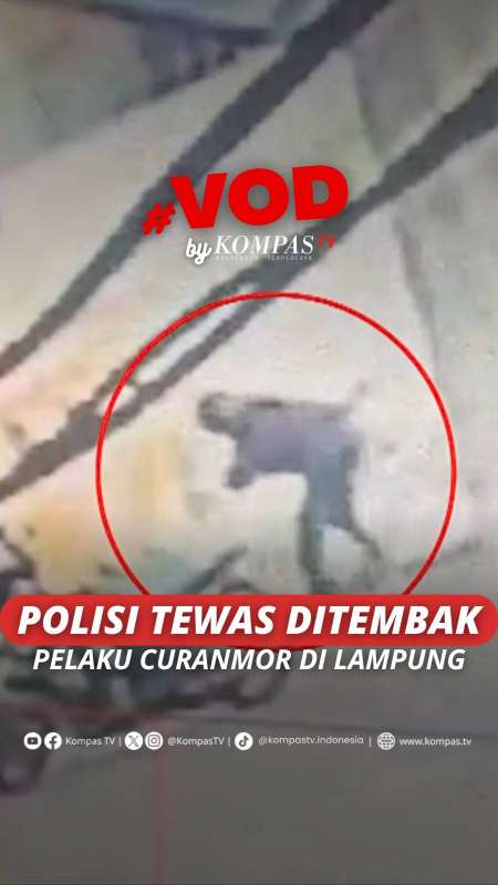 POLISI TEWAS DITEMBAK PELAKU CURANMOR DI LAMPUNG