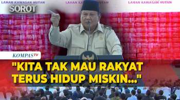 [FULL] Berapi-api! Prabowo Tegaskan Tidak Mau Rakyat Hidup Miskin: Kita Harus Perjuangkan