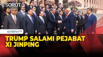 Momen Trump Salami Para Pejabat Xi Jinping, Bertemu di China!