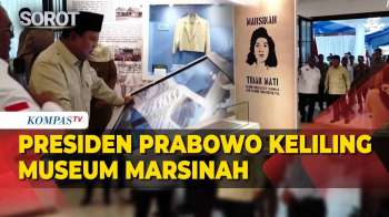 Momen Presiden Prabowo Keliling Museum Ibu Marsinah Di Nganjuk, Ada Sepeda Tua Peninggalan