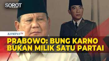 Pidato di Nganjuk, Prabowo: Maaf Bung Karno Bukan Milik Satu Partai