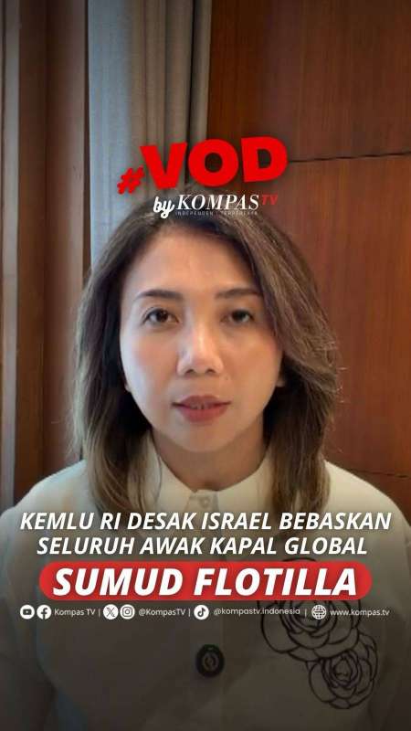 KEMLU RI DESAK ISRAEL BEBASKAN SELURUH AWAK KAPAL GLOBAL SUMUD FLOTILLA