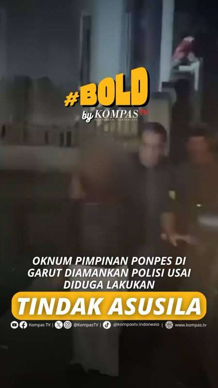 OKNUM PIMPINAN PONPES DI GARUT DIAMANKAN POLISI USAI DIDUGA LAKUKAN TINDAK ASUSILA 