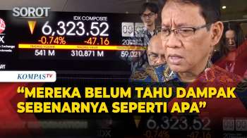IHSG Anjlok Usai Kebijakan Badan Ekspor Oleh Presiden Prabowo, Purbaya Buka Suara