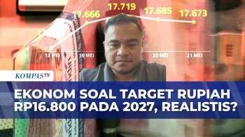 Ekonom Soal Target Rupiah Rp16.800 Pada 2027, Realistis? - KOMPAS BISNIS