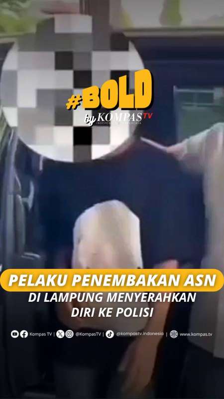 PELAKU PENEMBAKAN ASN DI LAMPUNG MENYERAHAN DIRI KE POLISI