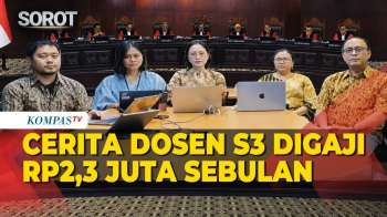 Depan Hakim MK, Dosen S3 Cerita Digaji Rp2,3 Juta Sebulan: Cuma Cukup Buat Makan