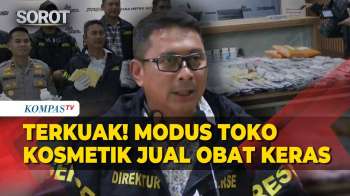 Polisi Bongkar Modus Peredaran Obat Keras Berkedok Toko Kosmetik di Bekasi