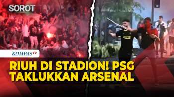 Riuh di Stadion! PSG Taklukkan Arsenal hingga Bentrokan Suporter dengan Polisi