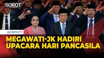 Prabowo Pimpin Upacara Hari Lahir Pancasila, Megawati, Jusuf Kalla, Hingga Ma'ruf Amin Hadir